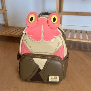 Loungefly Star Wars Jar Jar Binks Backpack-NWT